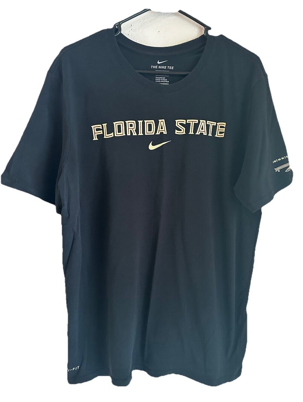 Florida State University College Nike Casual Shirt Mens Size M Swimming & Diving
